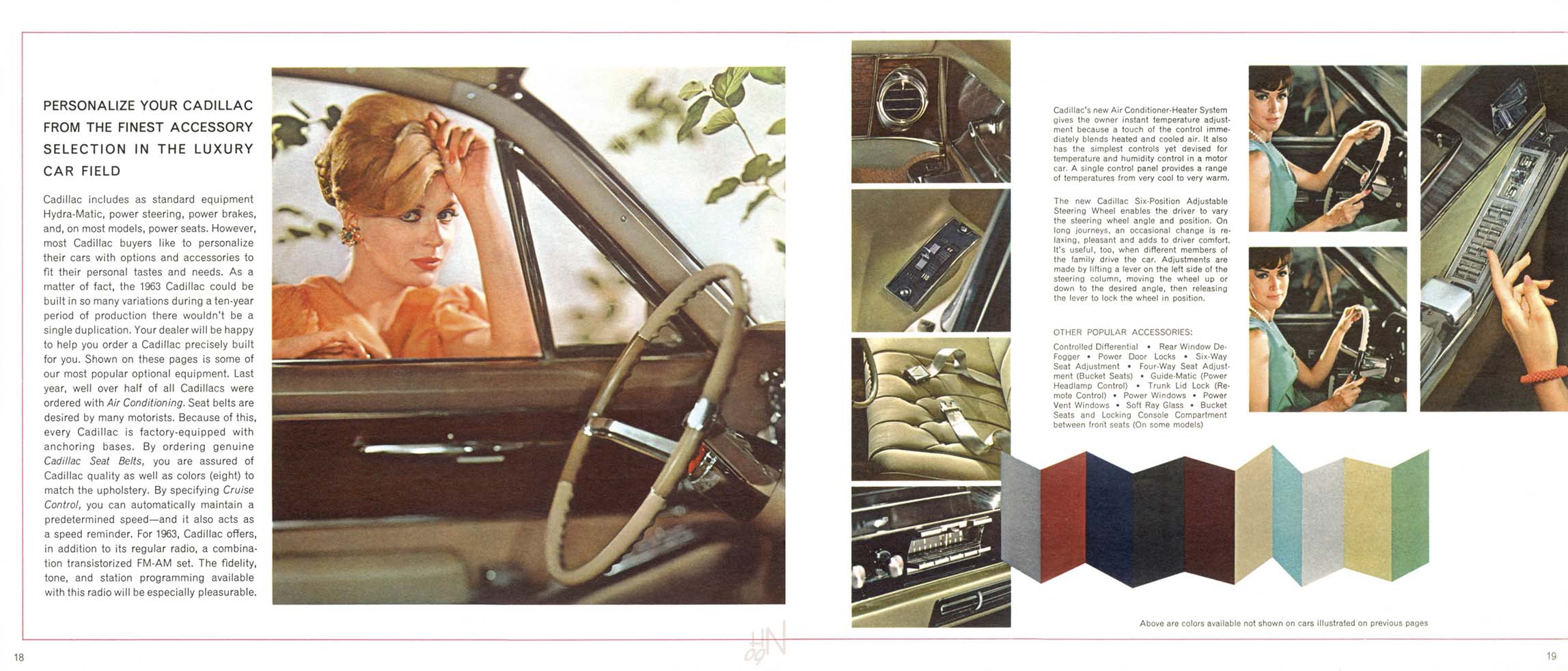 1963 Cadillac Prestige Brochure Page 5